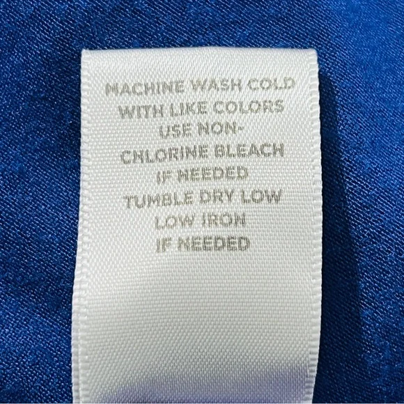 Avenue 3/4 sleeves Royal blue size L NWOT - Picture 9 of 9